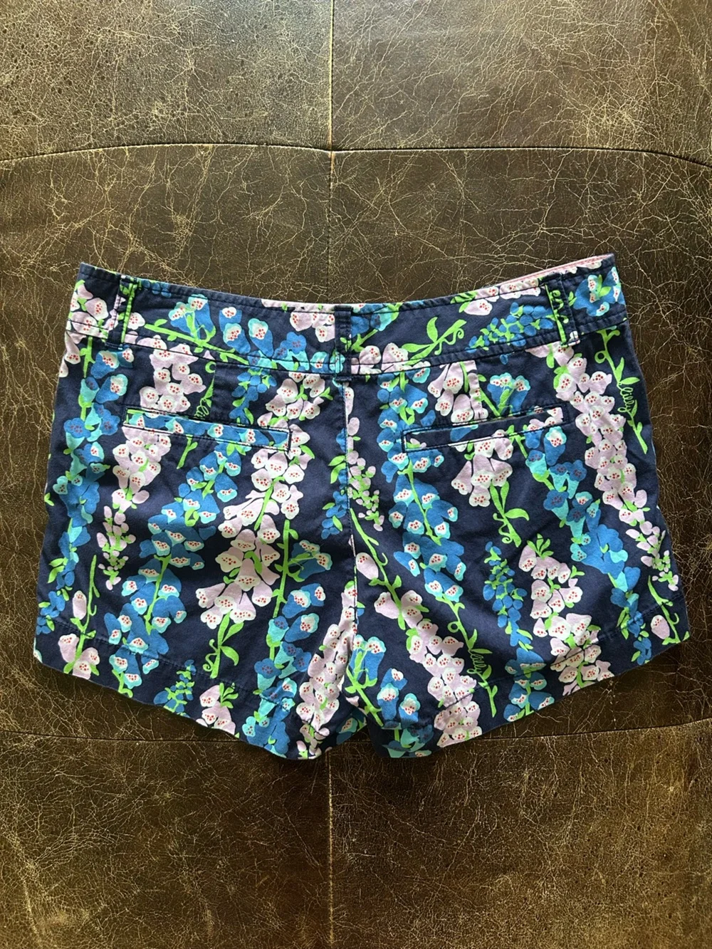 Lilly Pulitzer Callahan Chico Shorts Floral Foxglove